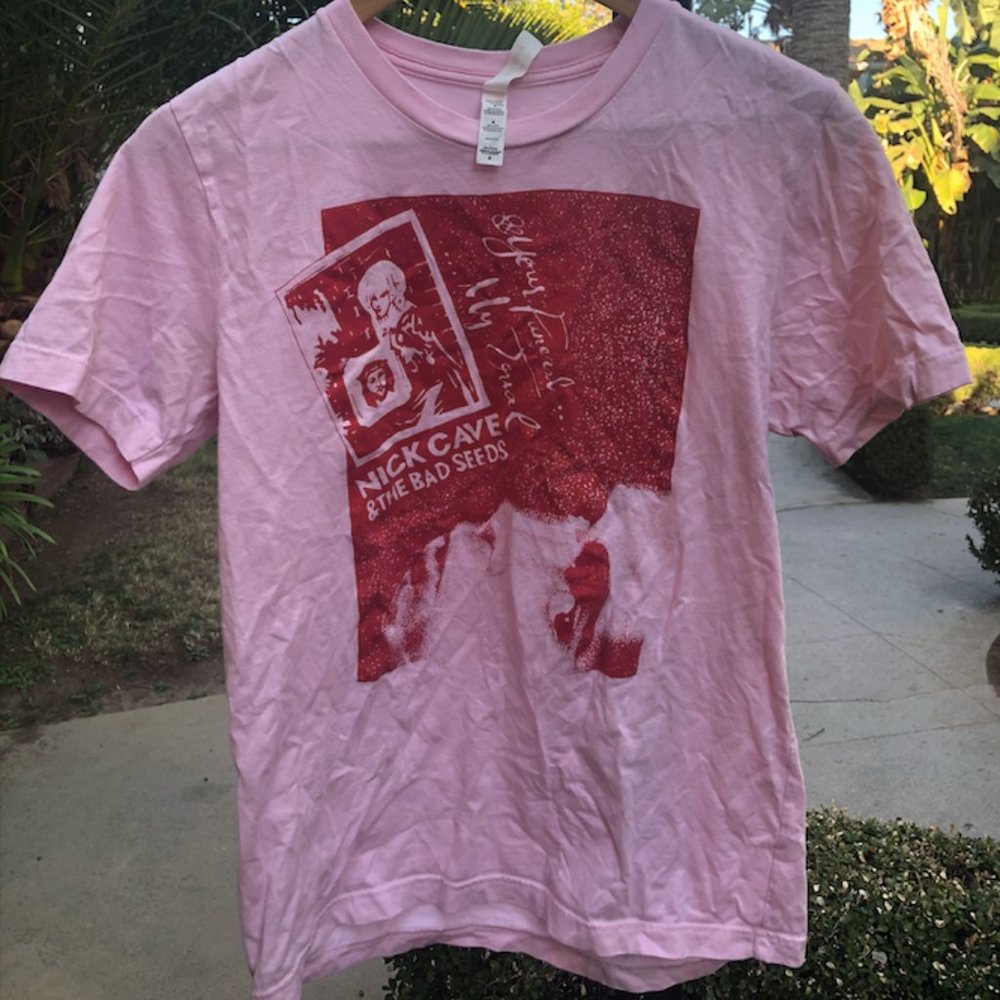 Pink Nick Cave and the Bad Seeds Band T Shirt